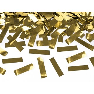 Vystřelovací konfety, zlaté, 40 cm