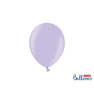 Balónek metalický, světle fialový, 23 cm