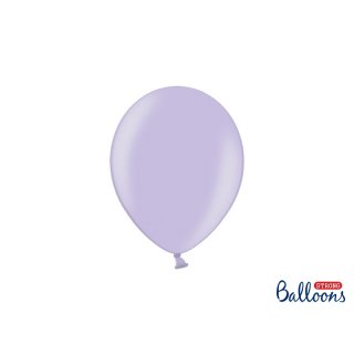 Balónek metalický, světle fialový, 23 cm (zn. StrongBalloons)