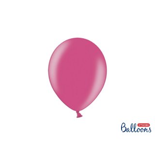 Balónek metalický, růžový, 23 cm