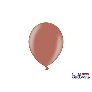 Balónek metalický, cihlový, 23 cm (zn. StrongBalloons)
