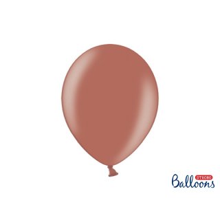 Balónek metalický, cihlový, 30 cm