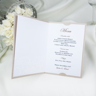 Svatební menu - M2045
