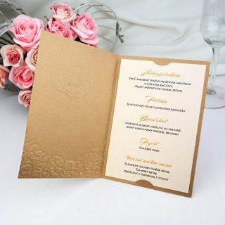 Svatební menu - M2008