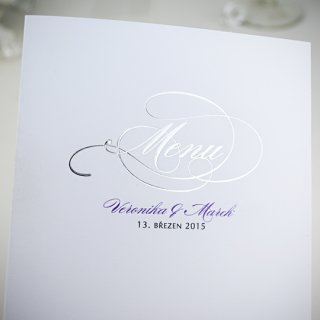 Svatební menu - M969