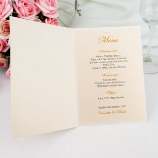 Svatební menu - M2003