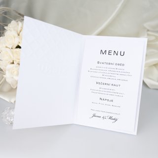 Svatební menu - M2055