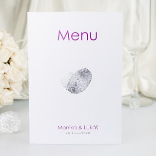 Svatební menu - M2060B