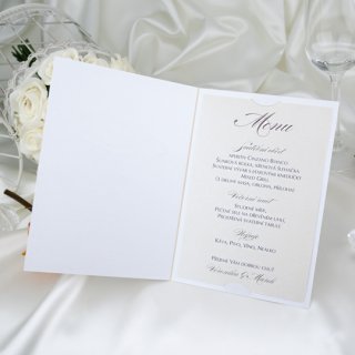 Svatební menu - M2048