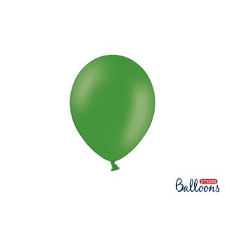 Balónek pastelový, tmavě zelený, 23 cm