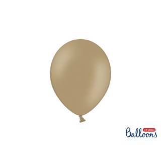 Balónek pastelový, cappuccino, 23 cm