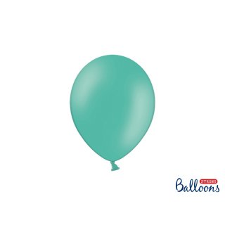 Balónek pastelový, akvamarínový, 23 cm (zn. StrongBalloons)