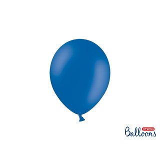 Balónek pastelový, tmavě modrý, 23 cm (zn. StrongBalloons)