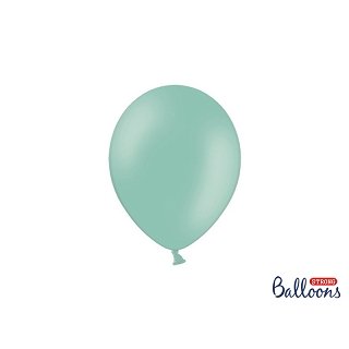 Balónek pastelový, mátový, 23 cm