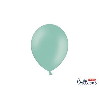 Balónek pastelový, mátový, 23 cm (zn. StrongBalloons)