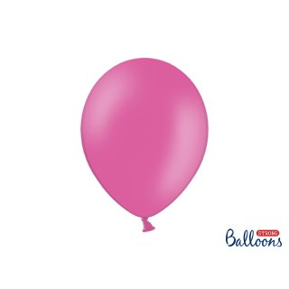Balónek pastelový, růžový, 30 cm (zn. StrongBalloons)