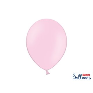 Balónek pastelový, světle růžový, 30 cm