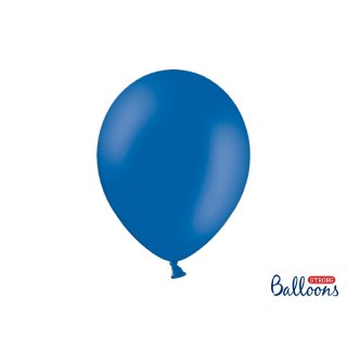 Balónek pastelový, tmavě modrý, 30 cm (zn. StrongBalloons)