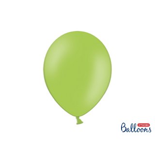 Balónek pastelový, světle zelený, 30 cm