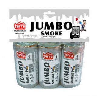 Dýmovnice "JUMBO SMOKE", BÍLÁ - 3ks - 16/3 trhací pojistka