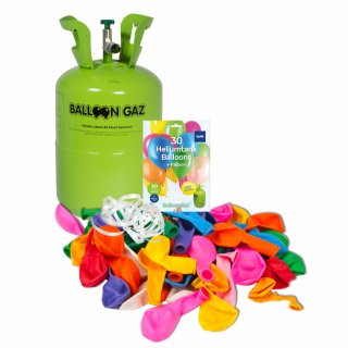 HELIUM na 30 balónků + 30 balónků