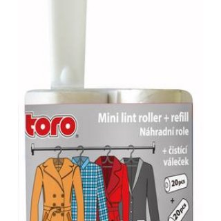 Váleček čistící mini + náhradní náplň TORO, 2.8 x 7.5 cm