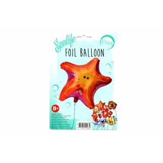 Balónek fóliový 65x66cm - Mořská hvězda