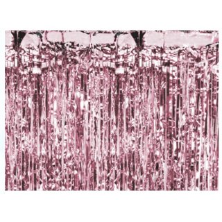 Dekorační závěs, zlatorůžový / rosegold, 90x250cm