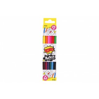 Pastelky oboustranné TOTO Jumbo ERGO, 6ks