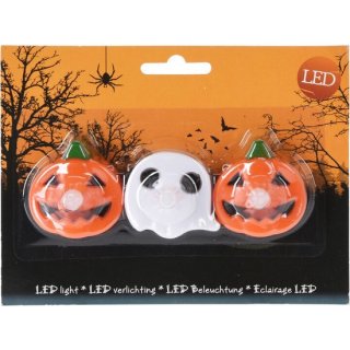 Halloween set - LED svíčky, set 3 ks