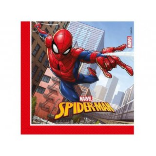 Ubrousky papírové EKO - Spiderman (Crime Fighter) 33x33 cm / 20 ks