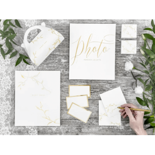 Fotoalbum, bílé, "Photo precious moments" (zn. PartyDeco)