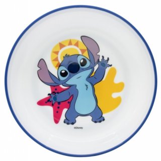 Miska s protiskluzovým dnem Stitch, 14.7x4cm, plast (zn. STOR)
