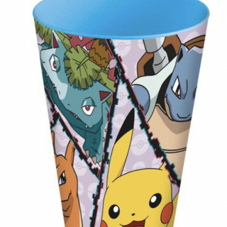 Kelímek plastový POKÉMON 430ml, modrá (zn. STOR)
