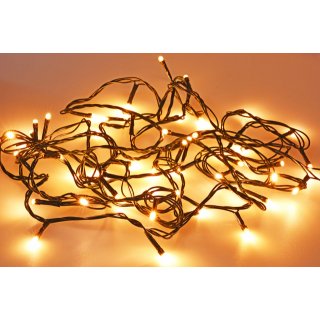 Venkovní Vánoční LED osvětlení - teplá bílá 50 LED, délka 5m