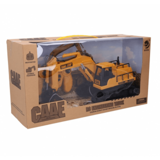 Bagr RC na dálkové ovládání, velikost 32 cm (zn. WIKY)