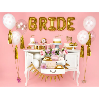 Šerpa Bride squad - rozlučka se svobodou, růžová (zn. PartyDeco)