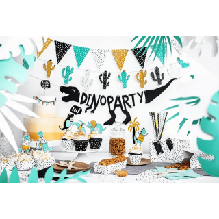 Stuha plastová, tyrkysová, 0.5cm/225m (zn. PartyDeco)