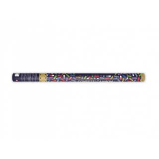 Vystřelovací konfety, barevný mix, 80 cm (zn. PartyDeco)