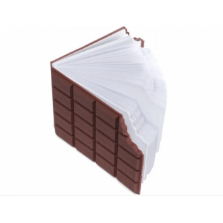 Poznámkový blok - Nakousnutá čokoláda