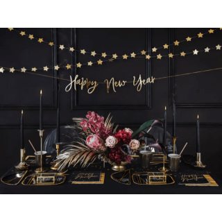 Svatební skleněná krabička na prsteny - zlatá (zn. PartyDeco)