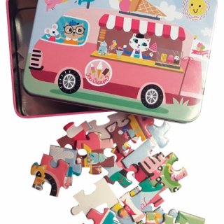 Puzzle zmrzlinář, 60 dílků v plechovce (zn. AndělPřerov)