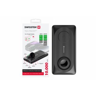 Powerbanka 10000 mAh, 2v1 pro Apple Watch a Magsafe (zn. SWISSTEN)