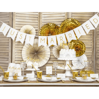 Přebaly na cupcaky, bílá krajka, 5.5x8.5cm, set 10ks (zn. PartyDeco)