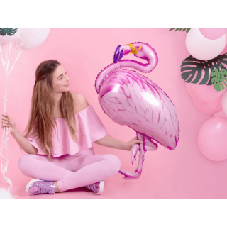 Fóliový balónek Plameňák - 70x95cm (zn. PartyDeco)