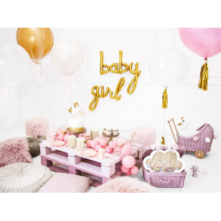 Girlanda se střapci, 0.3x1.5m, zlatá barva (zn. PartyDeco)