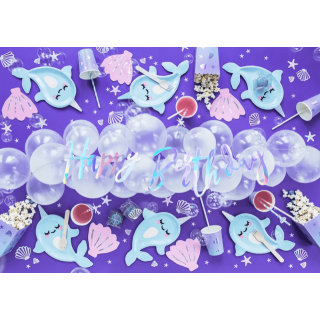 Papírové kelímky Mořský svět, 220ml, set 6ks (zn. PartyDeco)