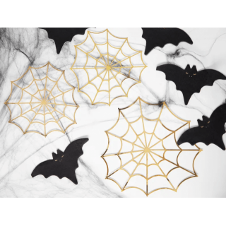 Halloweenské ubrousky Netopýr, set 20ks (zn. PartyDeco)