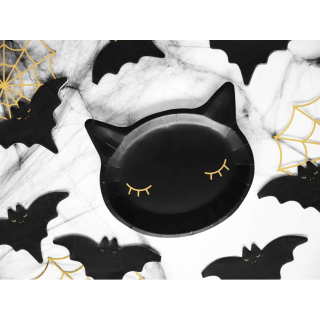 Halloweenské ubrousky Netopýr, set 20ks (zn. PartyDeco)