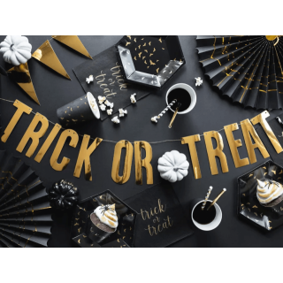 Halloweenské papírové talířky, černé s Netopýry, 20cm, set 6ks (zn. PartyDeco)